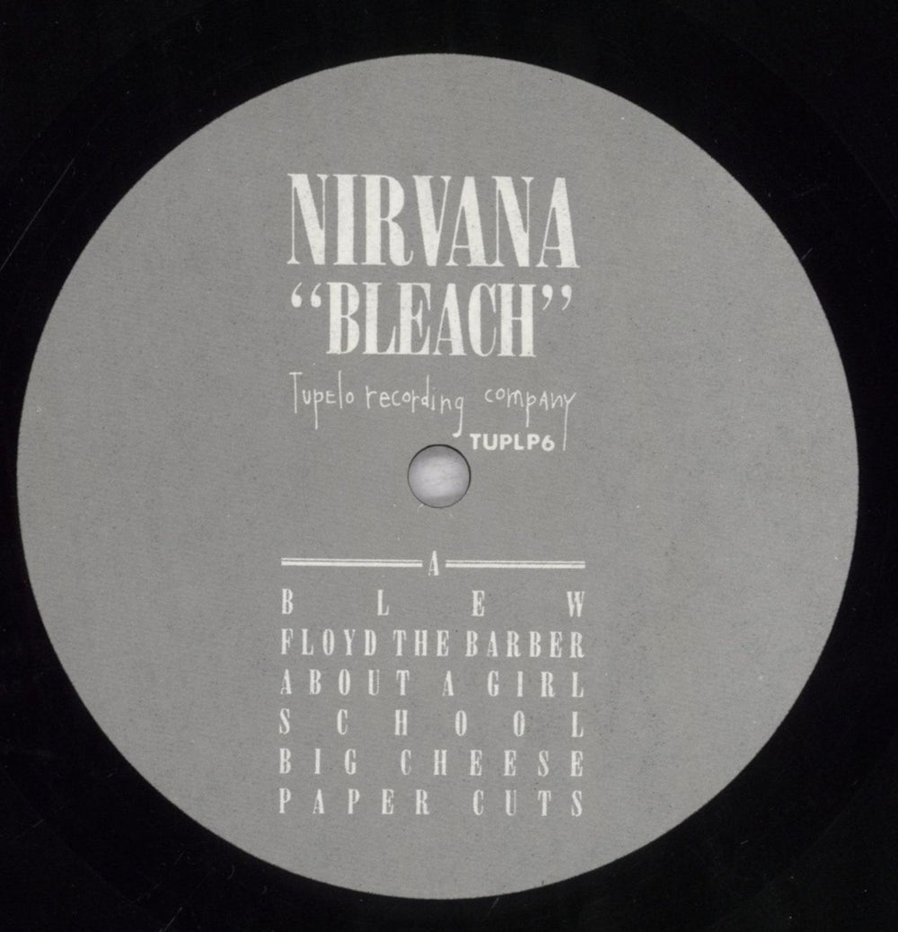 Nirvana (US) Bleach - EX UK vinyl LP album (LP record) NIRLPBL430178