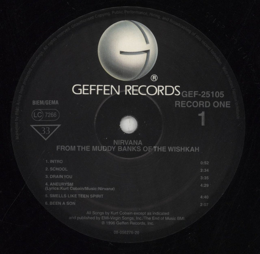 Nirvana (US) From The Muddy Banks Of The Wishkah Dutch 2-LP vinyl record set (Double LP Album) NIR2LFR850282