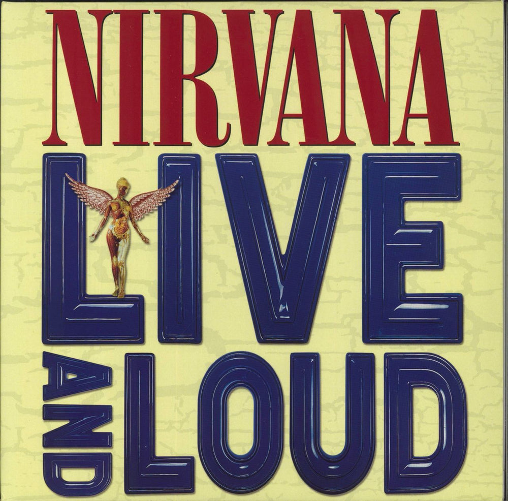 Nirvana (US) Live And Loud - 180gm Clear & Red / Blue Vinyl UK 2-LP vinyl record set (Double LP Album) 00602577329562