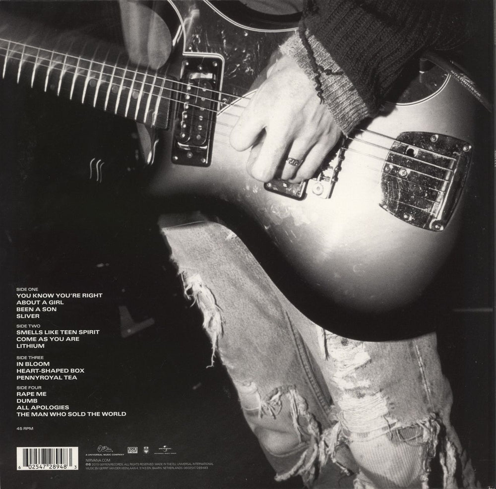 Nirvana (US) Nirvana - 180gm UK 2-LP vinyl record set (Double LP Album) 602547289483