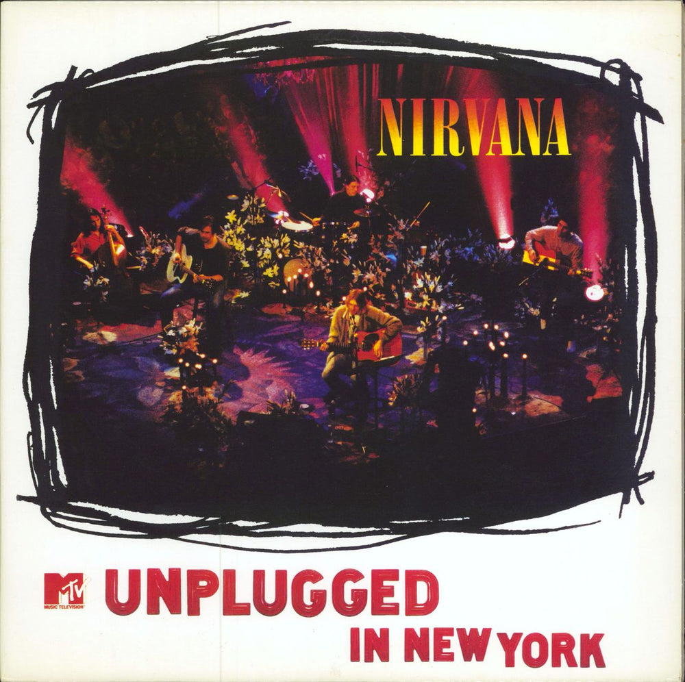 Nirvana (US) Unplugged In New York - 180gm UK vinyl LP album (LP record) 0720642472712