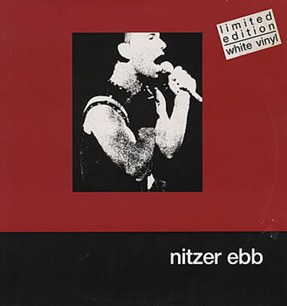 Nitzer Ebb Warsaw Ghetto - White Vinyl German 12" vinyl single (12 inch record / Maxi-single) BC12-2016-40