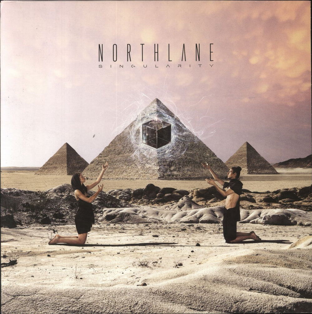 Northlane Singularity - Pink Split UK vinyl LP album (LP record) UNFD025