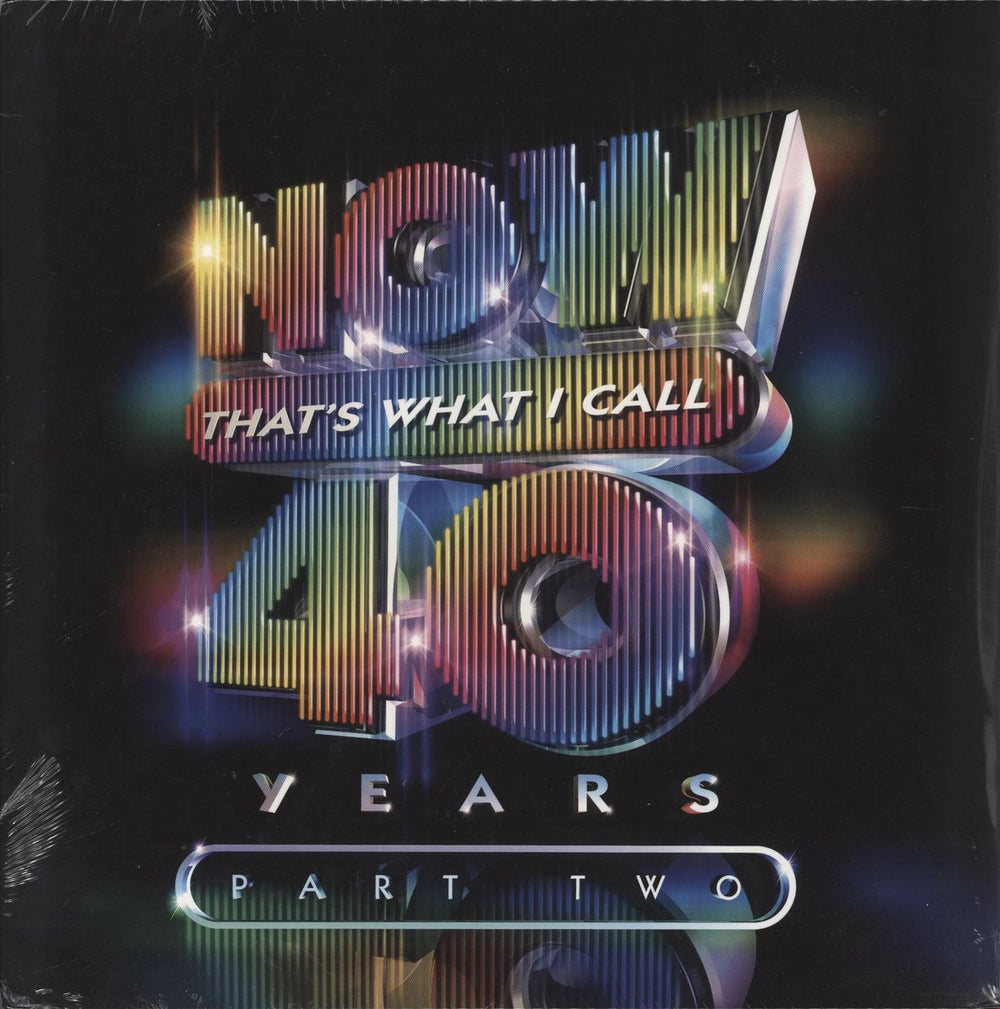 Now That's What I Call Music NOW That’s What I Call 40 Years - Part Two - Sealed UK 3-LP vinyl record set (Triple LP Album) LPNOW40Y2
