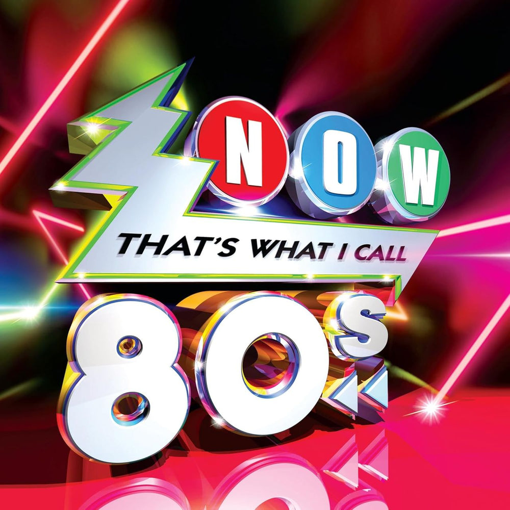 Now That's What I Call Music NOW That's What I Call 80s - Red, Blue & Green Vinyl - Sealed UK 3-LP vinyl record set (Triple LP Album) N.W3LNO845789