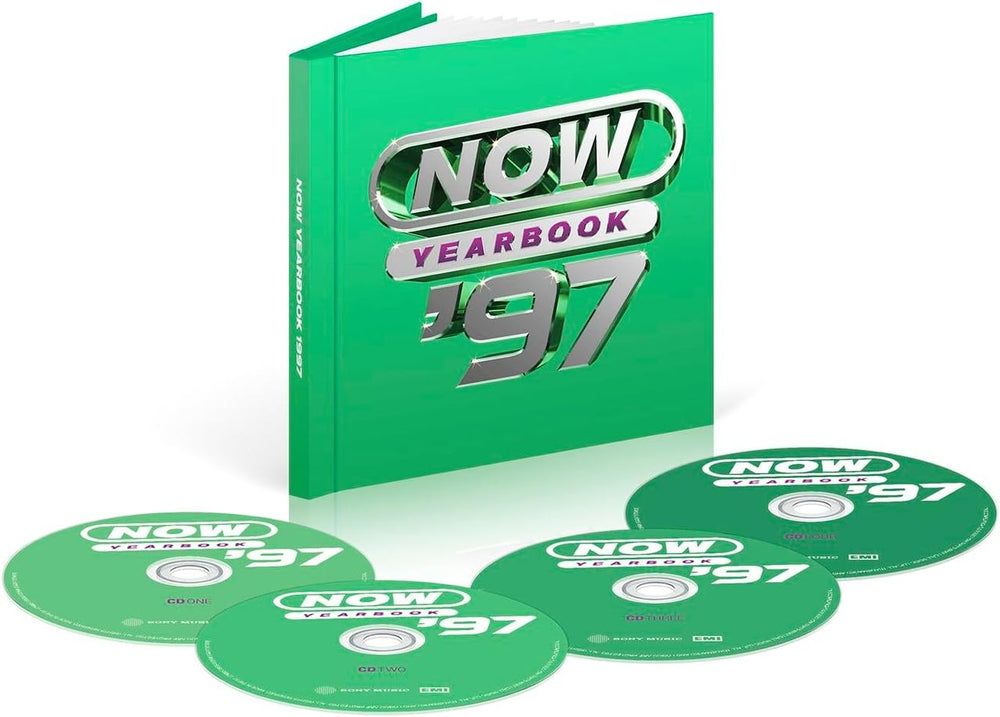 Now That's What I Call Music NOW Yearbook '97 - Deluxe Hardcover Edition - Sealed UK 4-CD album set CDYBXNOW97