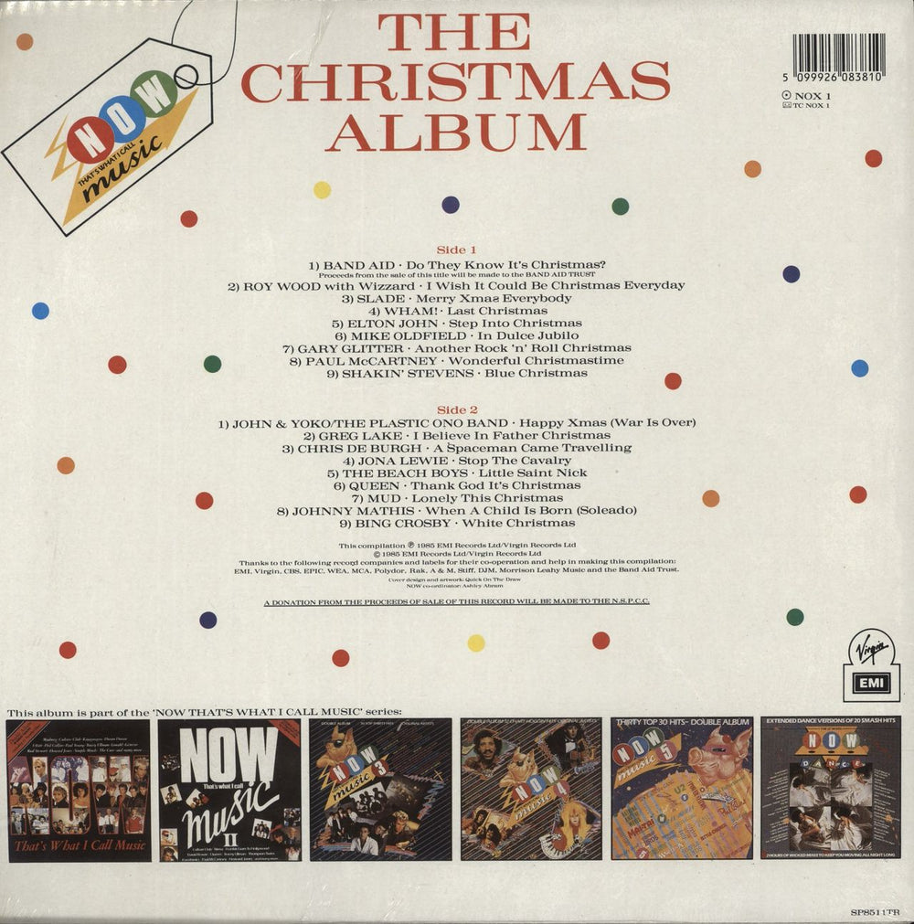 Now That's What I Call Music The Christmas Album - 1st - Shrink UK vinyl LP album (LP record) 5099926083810