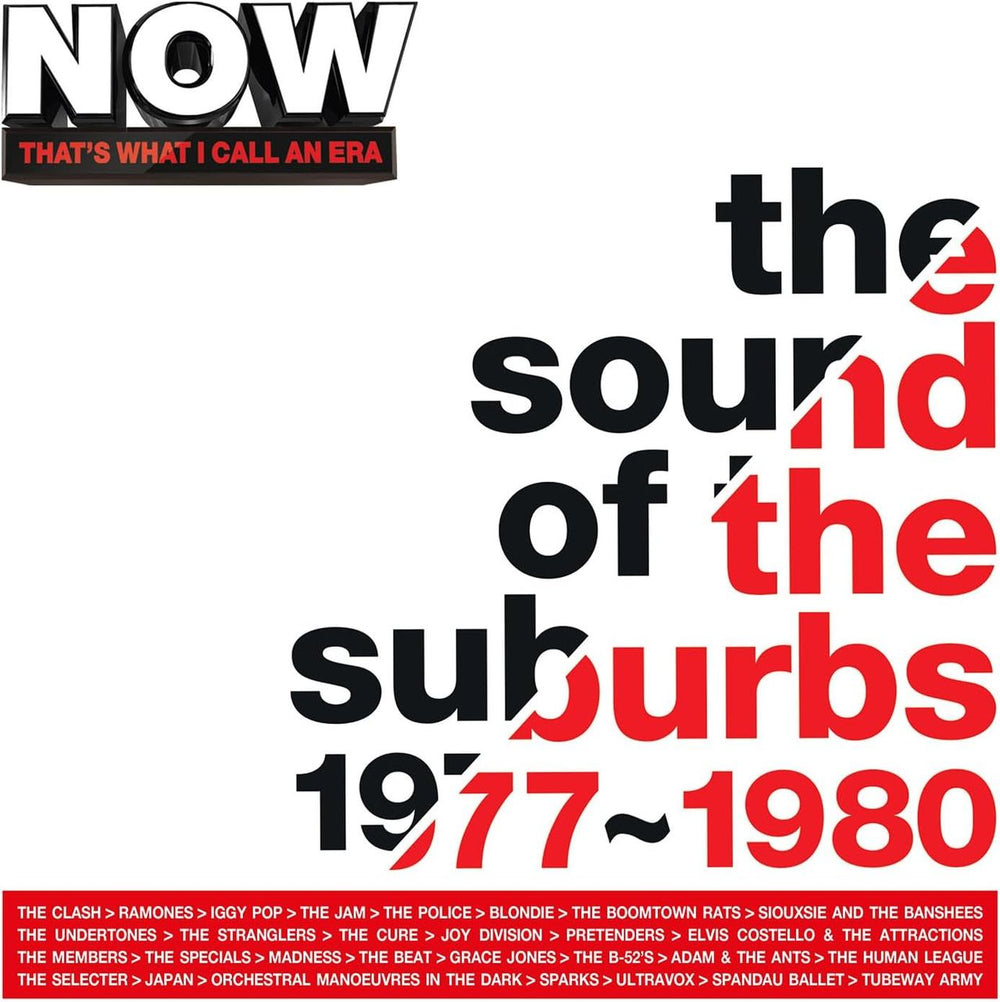 Now That's What I Call Music The Sound Of The Suburbs 1977-1980 - Deluxe Hardcover Edition - Sealed UK 4-CD album set N.W4CTH856467