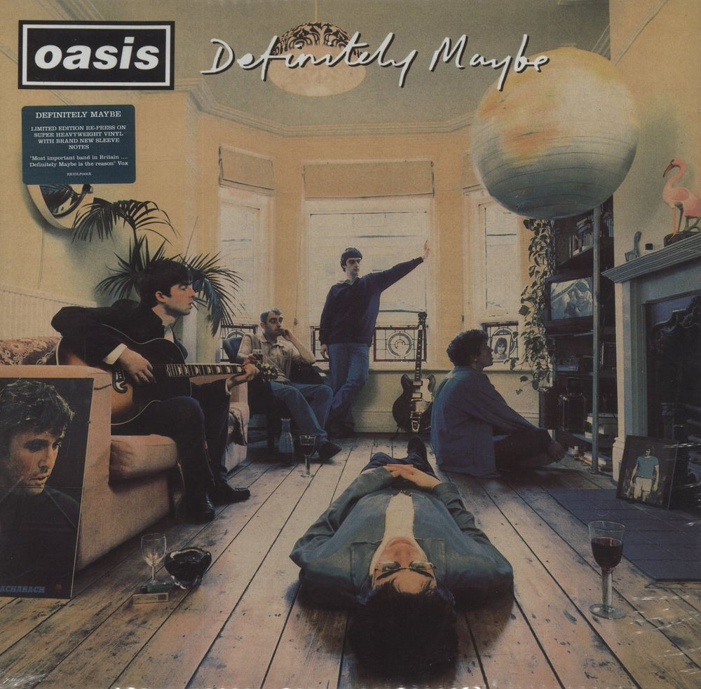 Oasis Definitely Maybe [2009] - Sealed UK 2-LP vinyl record set (Double LP Album) RKIDLP006X