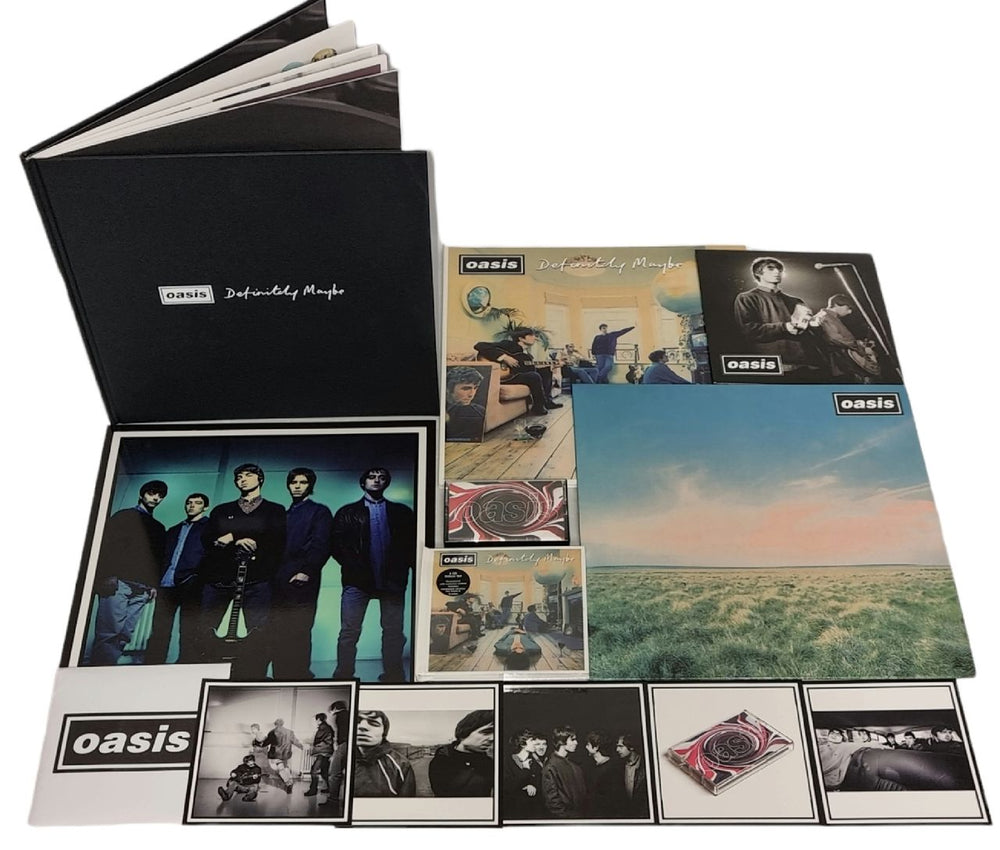 Oasis Definitely Maybe: Super Deluxe Edition - EX UK Vinyl Box Set OASVXDE790176