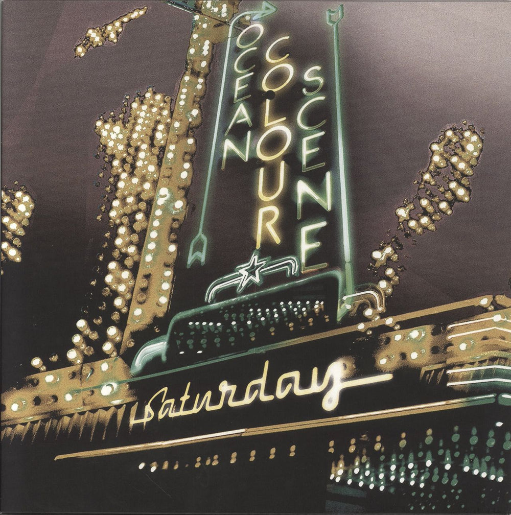 Ocean Colour Scene Saturday UK vinyl LP album (LP record) DEMREC1058