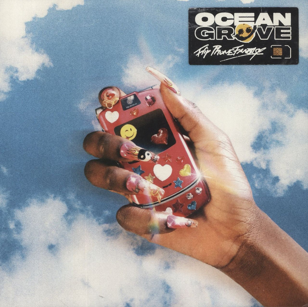Ocean Grove Flip Phone Fantasy - Red Vinyl Australian vinyl LP album (LP record) UNFD127