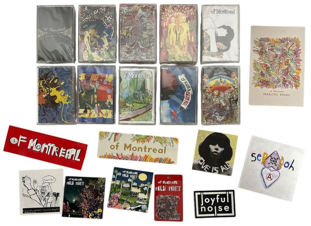 Of Montreal Cassette Box Set -10 x Cassette Box Set US Cassette Box OMAXCCA859575