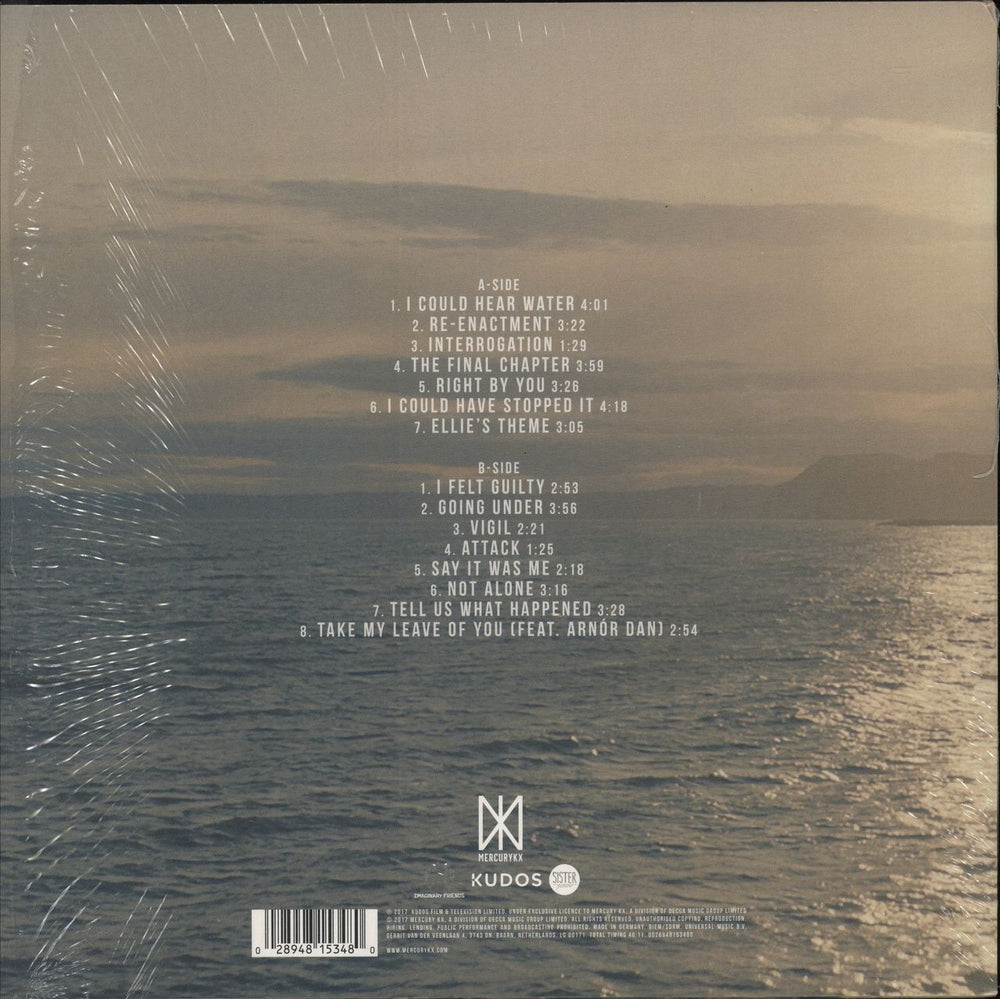 Olafur Arnalds Broadchurch: The Final Chapter - Shrink UK vinyl LP album (LP record) 028948153480