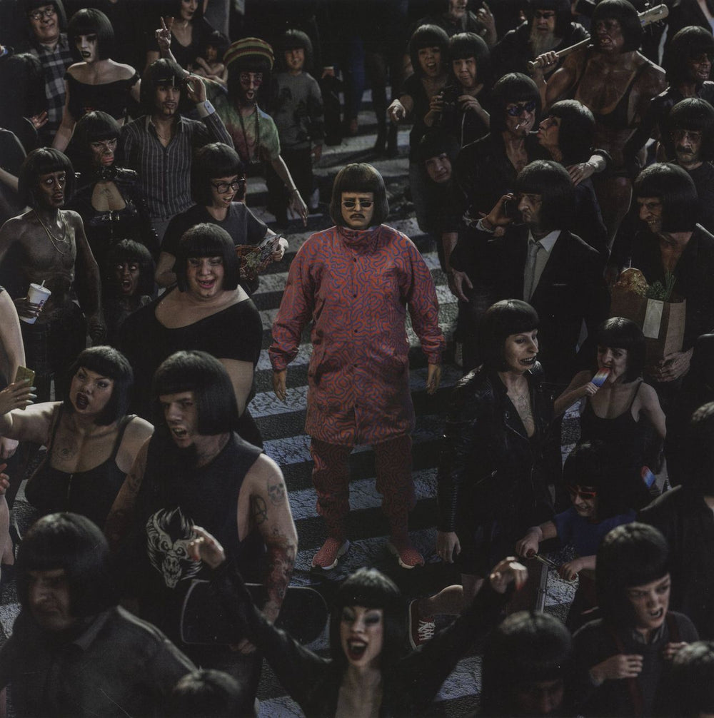 Oliver Tree Alone In A Crowd - Red, Blue & Black Vinyl US vinyl LP album (LP record) 075678631924