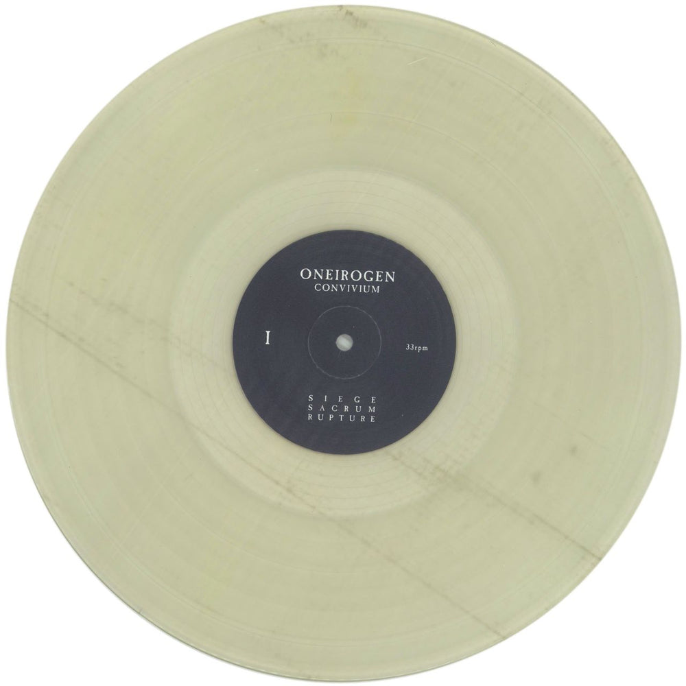 Oneirogen Convivium - 180g - Clear Vinyl German vinyl LP album (LP record) 86ELPCO866061