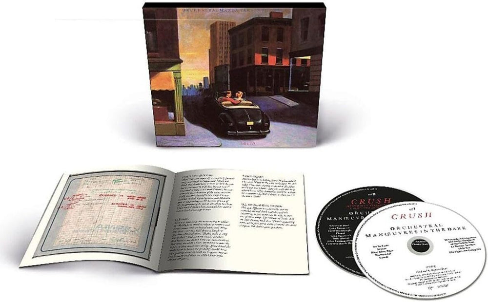 Orchestral Manoeuvres In The Dark Crush - 40th Anniversary Deluxe Edition - Remastered & Expanded - Sealed UK 2 CD album set (Double CD) 7826423
