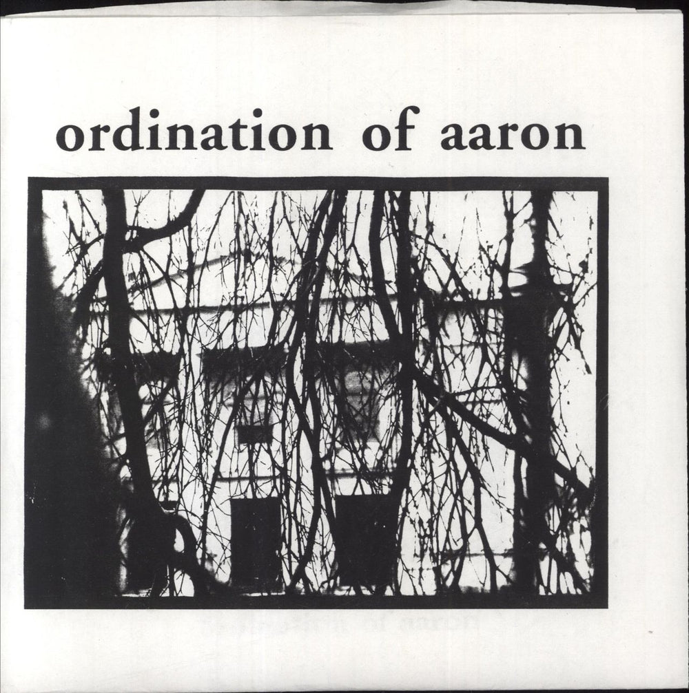 Ordination Of Aaron Ordination Of Aaron US 7" vinyl single (7 inch record / 45) BLOOD007