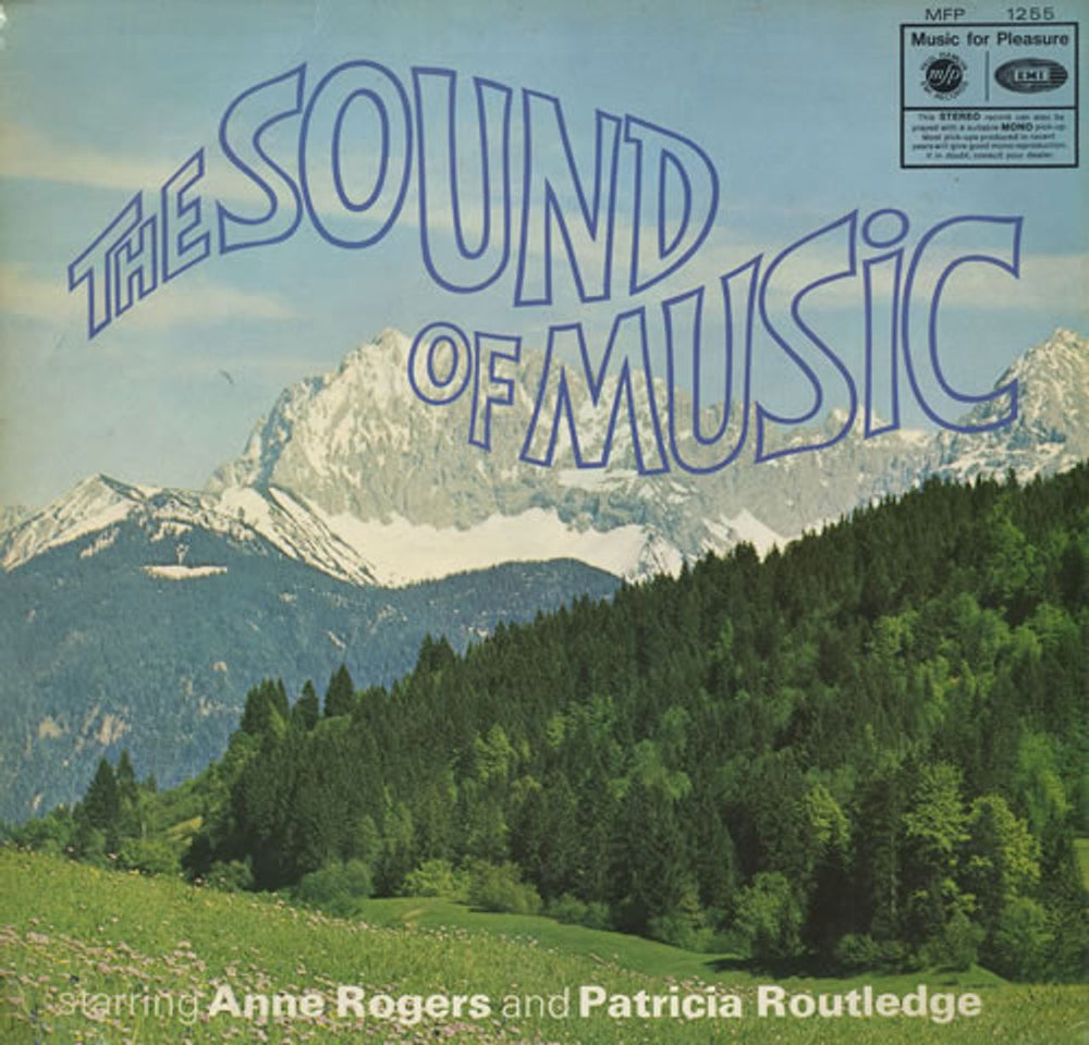 Original Cast Recording The Sound Of Music UK vinyl LP album (LP record) MFP1255