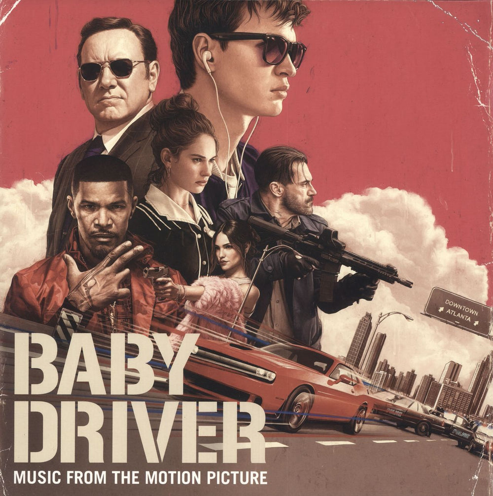 Original Soundtrack Baby Driver UK 2-LP vinyl record set (Double LP Album) 88985453691