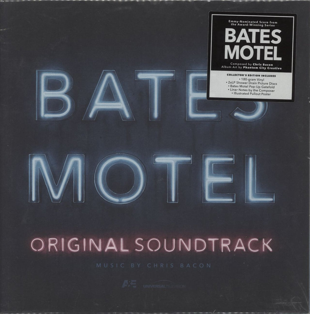 Original Soundtrack Bates Motel US picture disc LP (vinyl picture disc album) 8BIT-8034