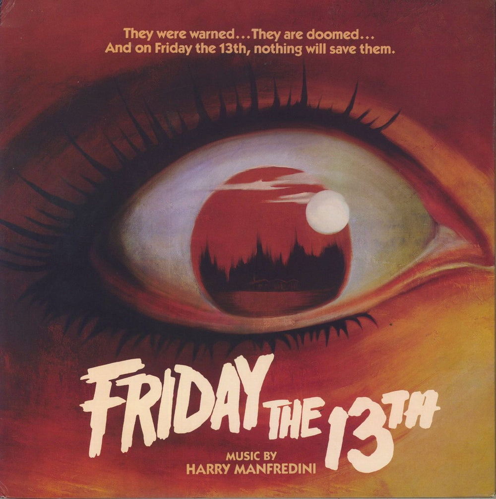 Original Soundtrack Friday The 13th - Murky Green & Red Split Vinyl US vinyl LP album (LP record) WW13