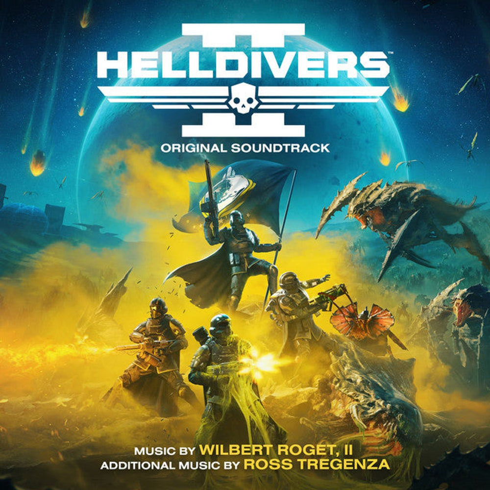 Original Soundtrack Helldivers 2 - Translucent Yellow Vinyl - Sealed UK vinyl LP album (LP record) 19802874011