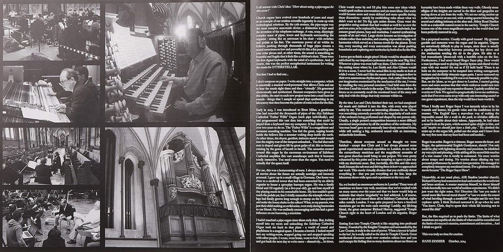 Original Soundtrack Interstellar - Black Vinyl + Booklet UK 2-LP vinyl record set (Double LP Album) 2024