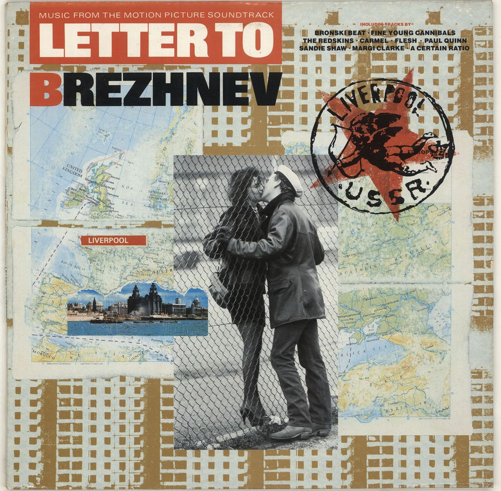 Original Soundtrack Letter To Brezhnev UK vinyl LP album (LP record) LONLP8