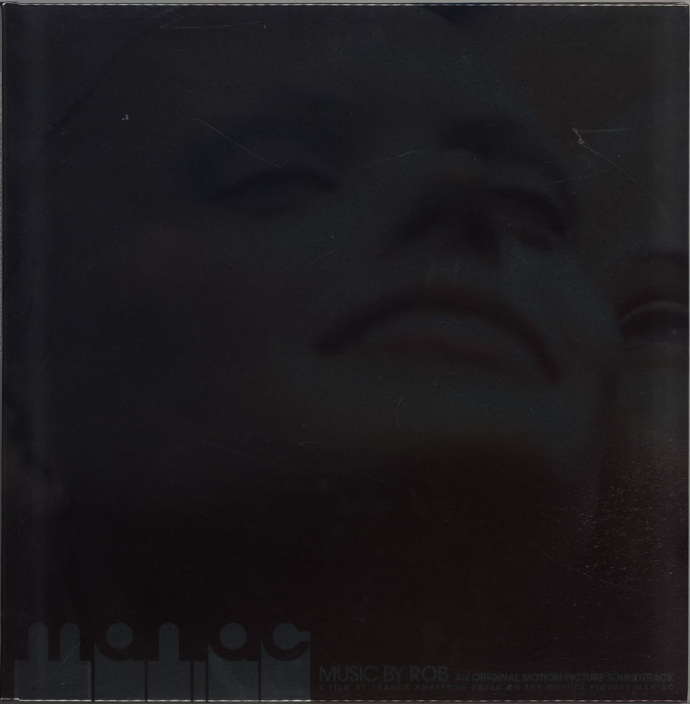 Original Soundtrack Maniac - Silver Steel With Blood Splatter Vinyl UK vinyl LP album (LP record) DW014