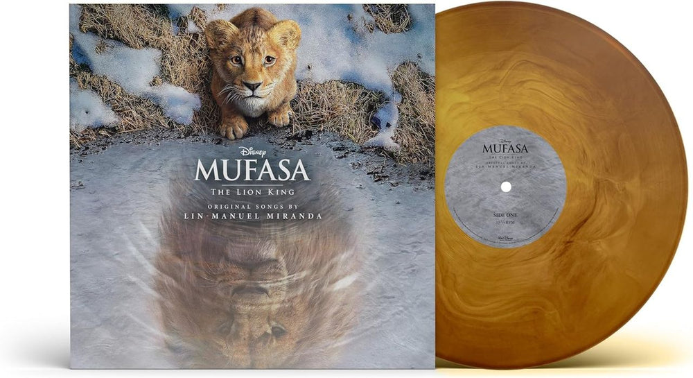 Original Soundtrack Mufasa | The Lion King - 2-Colour Gold Swirl Vinyl - Sealed UK vinyl LP album (LP record) 050087565176