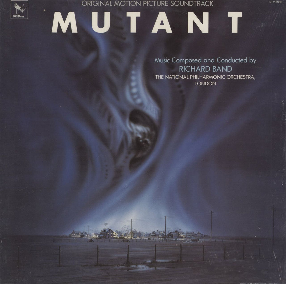 Original Soundtrack Mutant (Original Motion Picture Soundtrack) US vinyl LP album (LP record) STV81209