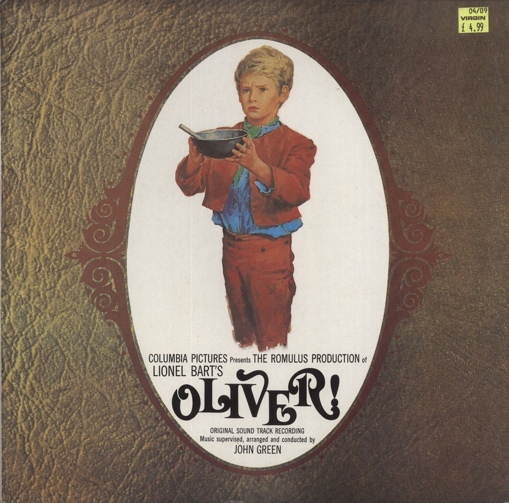 Original Soundtrack Oliver! German vinyl LP album (LP record) NL90311
