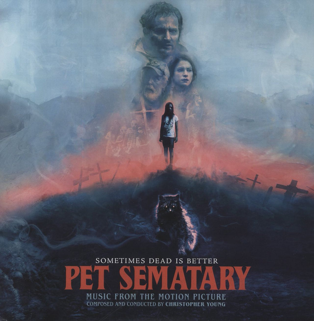 Original Soundtrack Pet Sematary - Purple and Pink Splatter Vinyl US 2-LP vinyl record set (Double LP Album) WW070