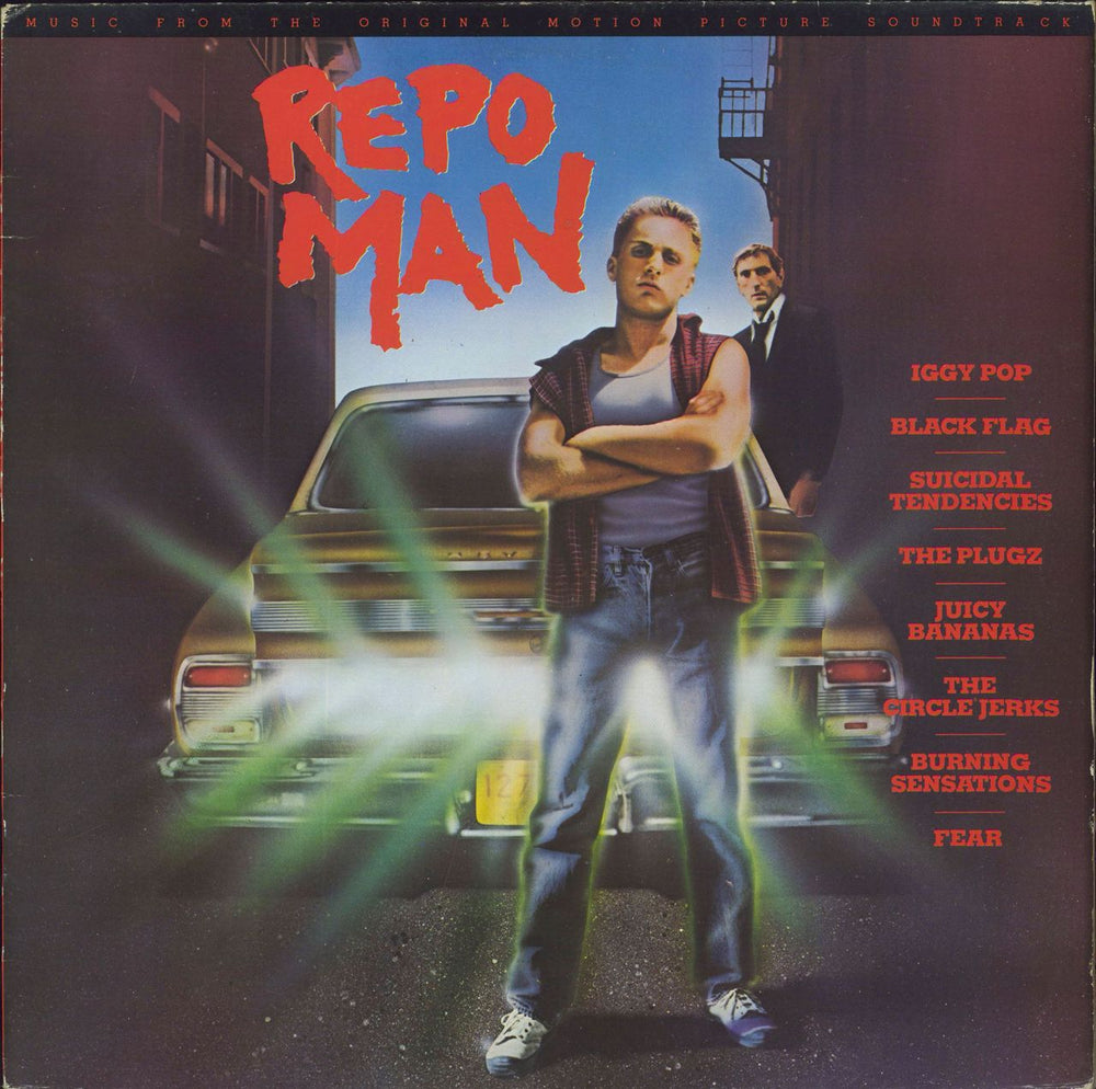 Original Soundtrack Repo Man UK vinyl LP album (LP record) MCF3223