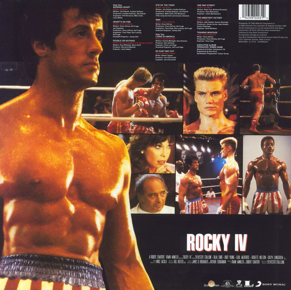 Original Soundtrack Rocky IV - Picture Disc Edition UK picture disc LP (vinyl picture disc album) 194398020310