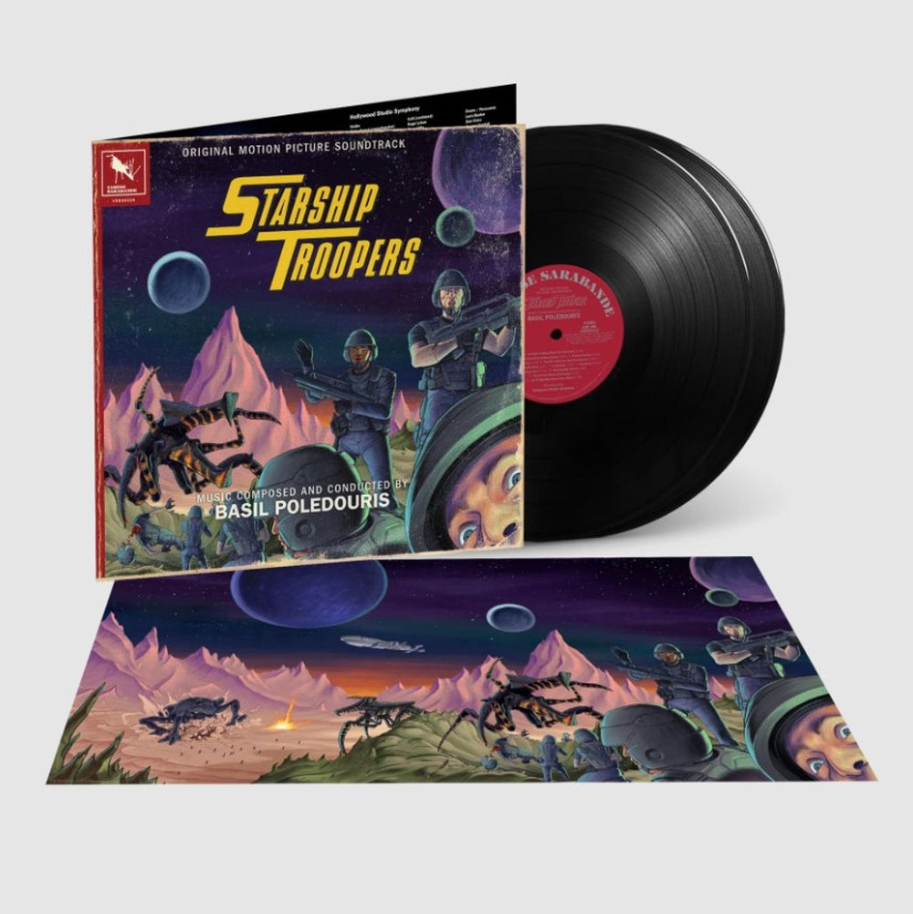 Original Soundtrack Starship Troopers [Original Motion Picture Soundtrack] - Sealed US 2-LP vinyl record set (Double LP Album) VSD00530