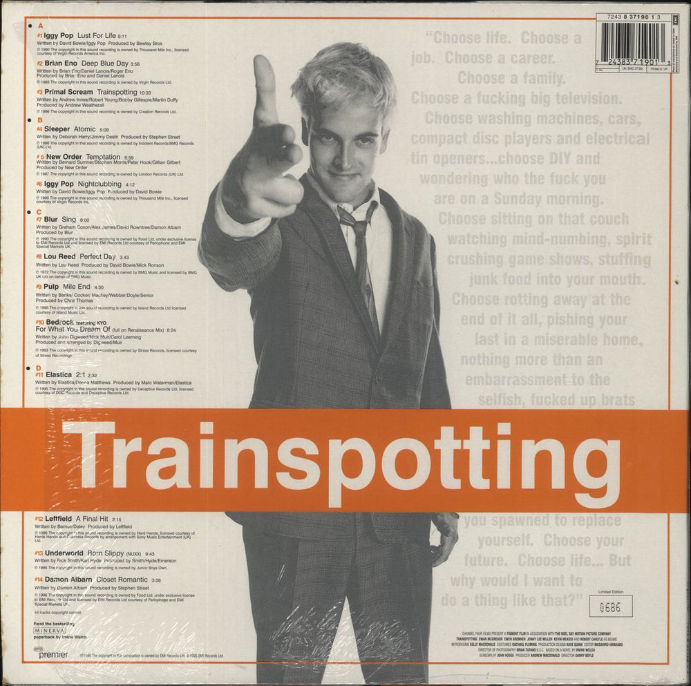 Original Soundtrack Temptation - EX UK 2-LP vinyl record set (Double LP Album) 724383719013