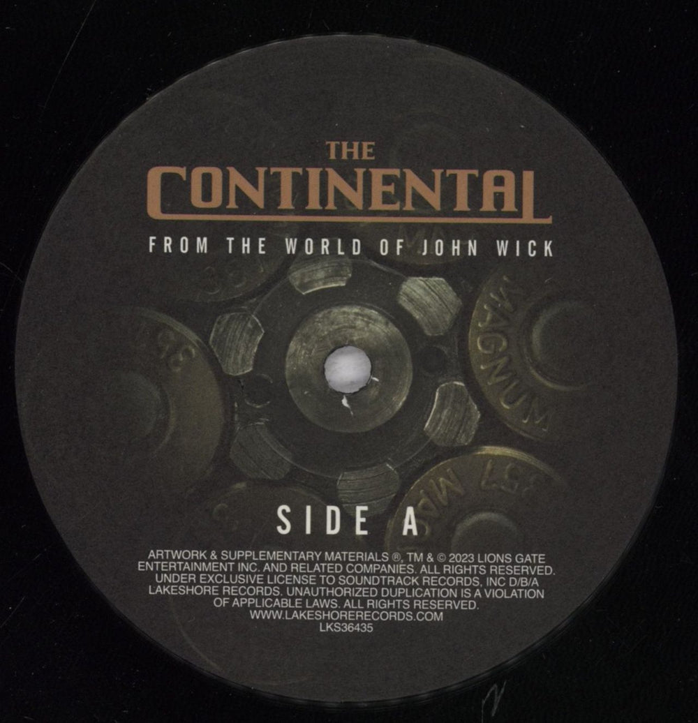 Original Soundtrack The Continental, From The World Of John Wick US vinyl LP album (LP record) OSTLPTH839660