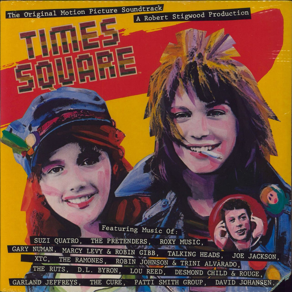 Original Soundtrack Times Square - Sealed US 2-LP vinyl record set (Double LP Album) RS-2-4203