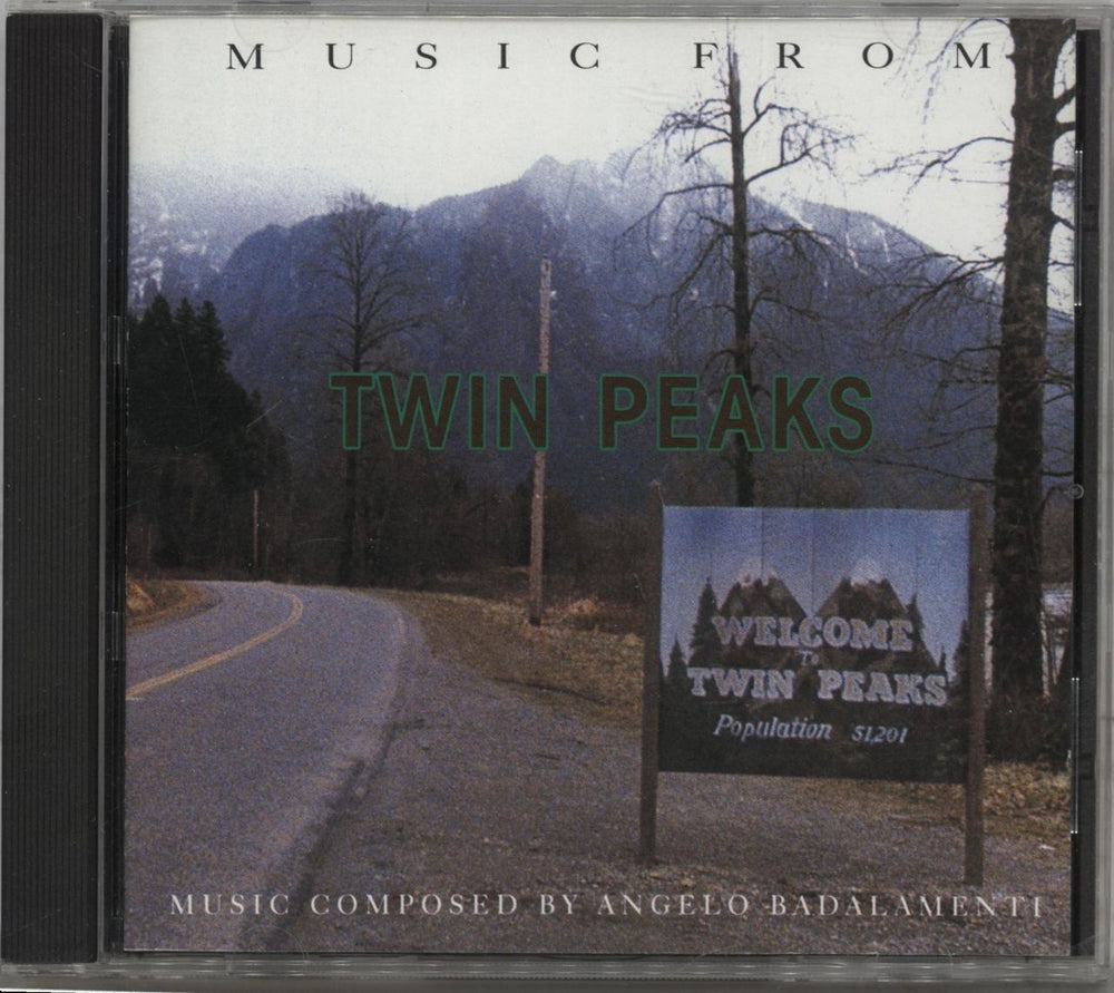 Original Soundtrack Twin Peaks German CD album (CDLP) 7599263162