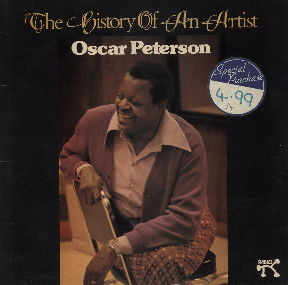 Oscar Peterson The History Of An Artist UK 2-LP vinyl record set (Double LP Album) 2625702