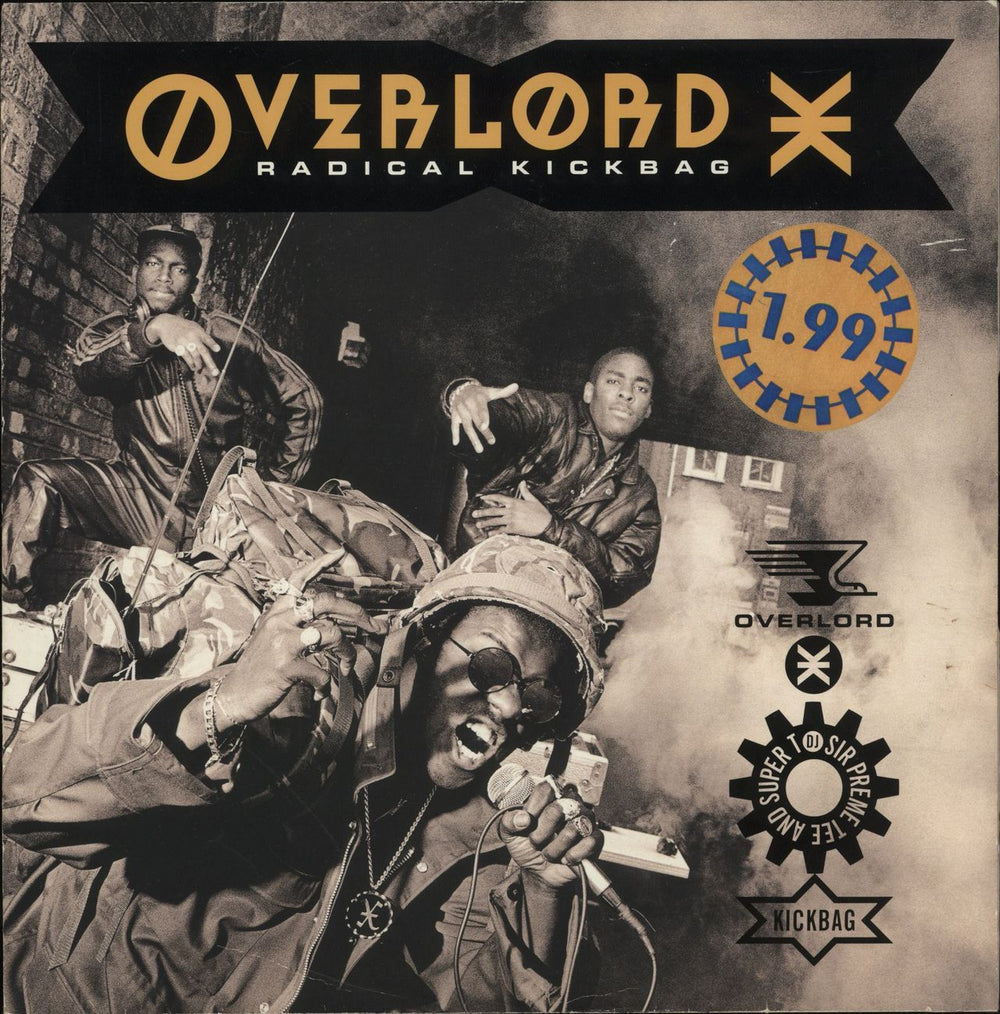 Overlord X Radical Kickbag UK 12" vinyl single (12 inch record / Maxi-single) 12IS415