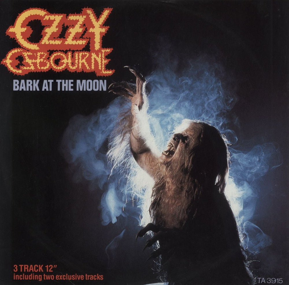 Ozzy Osbourne Bark At The Moon UK 12" vinyl single (12 inch record / Maxi-single) TA3915