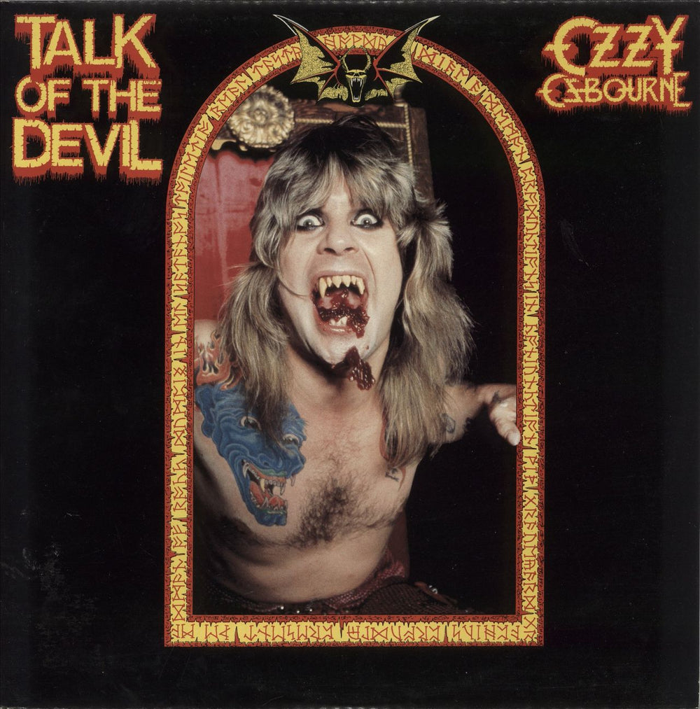 Ozzy Osbourne Talk Of The Devil UK 2-LP vinyl record set (Double LP Album) JETDP401