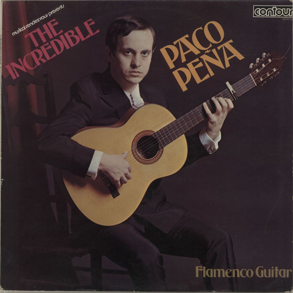 Paco Peña The Incredible Paco Peña UK vinyl LP album (LP record) 6870508