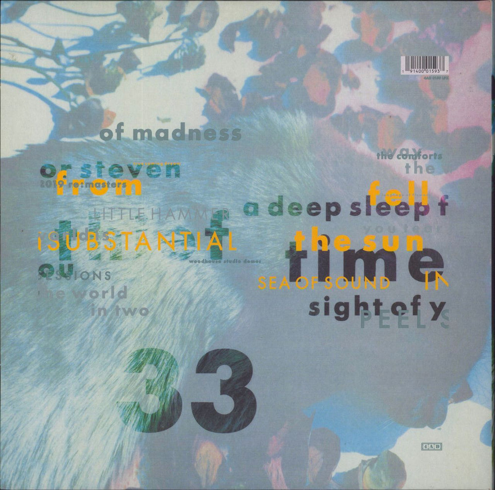 Pale Saints The Comforts Of Madness: 30th Anniversary Re:Masters - Clear Vinyl UK 2-LP vinyl record set (Double LP Album) 191400015937