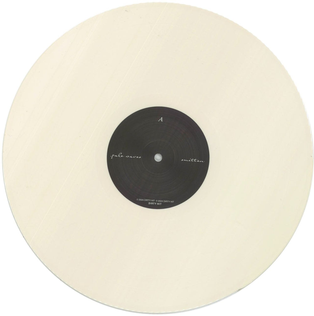 Pale Waves Smitten - Cream Vinyl + Signed Insert UK vinyl LP album (LP record) QZLLPSM862905