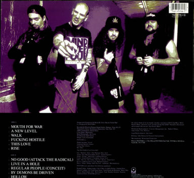 Pantera Vulgar Display Of Power German vinyl LP album (LP record) PANLPVU520996