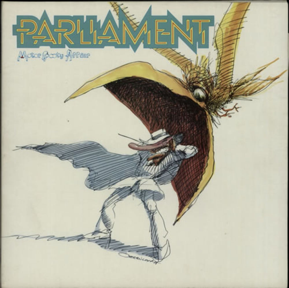 Parliament Motor Booty Affair UK vinyl LP album (LP record) CALH2044